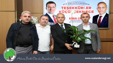 Yönetim olarak Küçükçekmece Belediye Başkanı Kemal ÇEBİ'ye ziyaret.