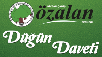 HABİBE VE AYDIN YILDIRIM KIZI MELİKE İLE FATİH'İN DÜĞÜN DAVETİ