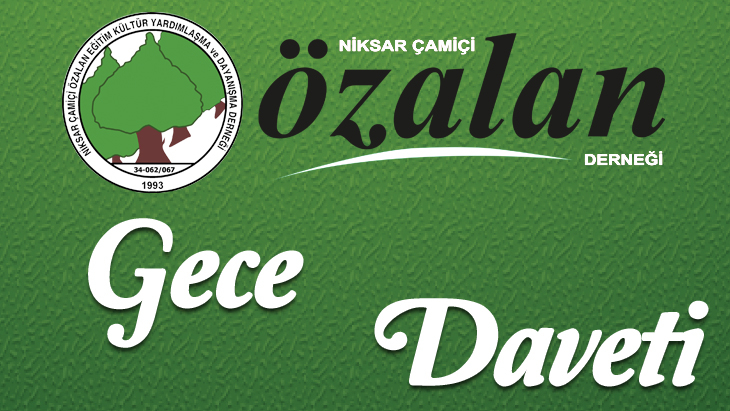ÖZALAN DERNEĞİ GECESİ