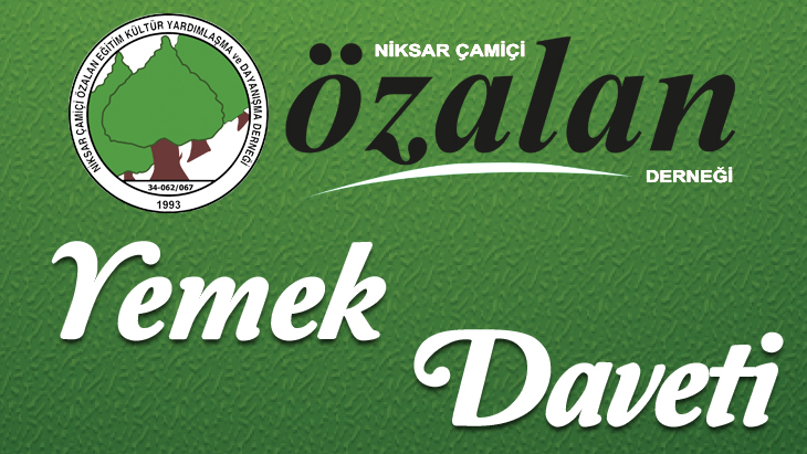 RAMAZAN ALTUN İLKAY, ERAY, ERKAY ALTUN YEMEK DAVETİ