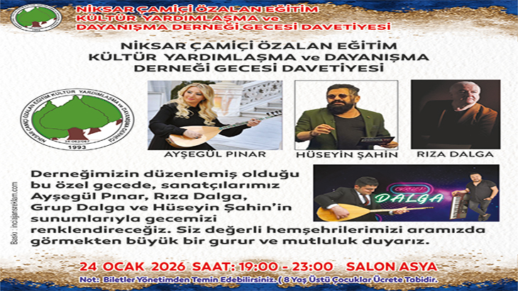 ÖZALAN DERNEĞİ GECESİ