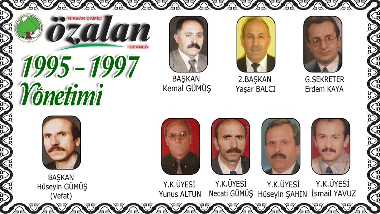 1995 - 1997 Yönetimi
