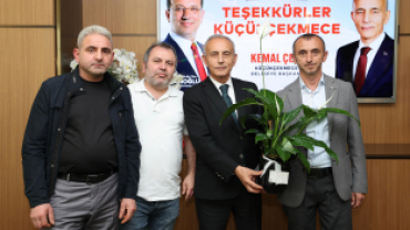 Yönetim olarak Küçükçekmece Belediye Başkanı Kemal ÇEBİ'ye ziyaret.